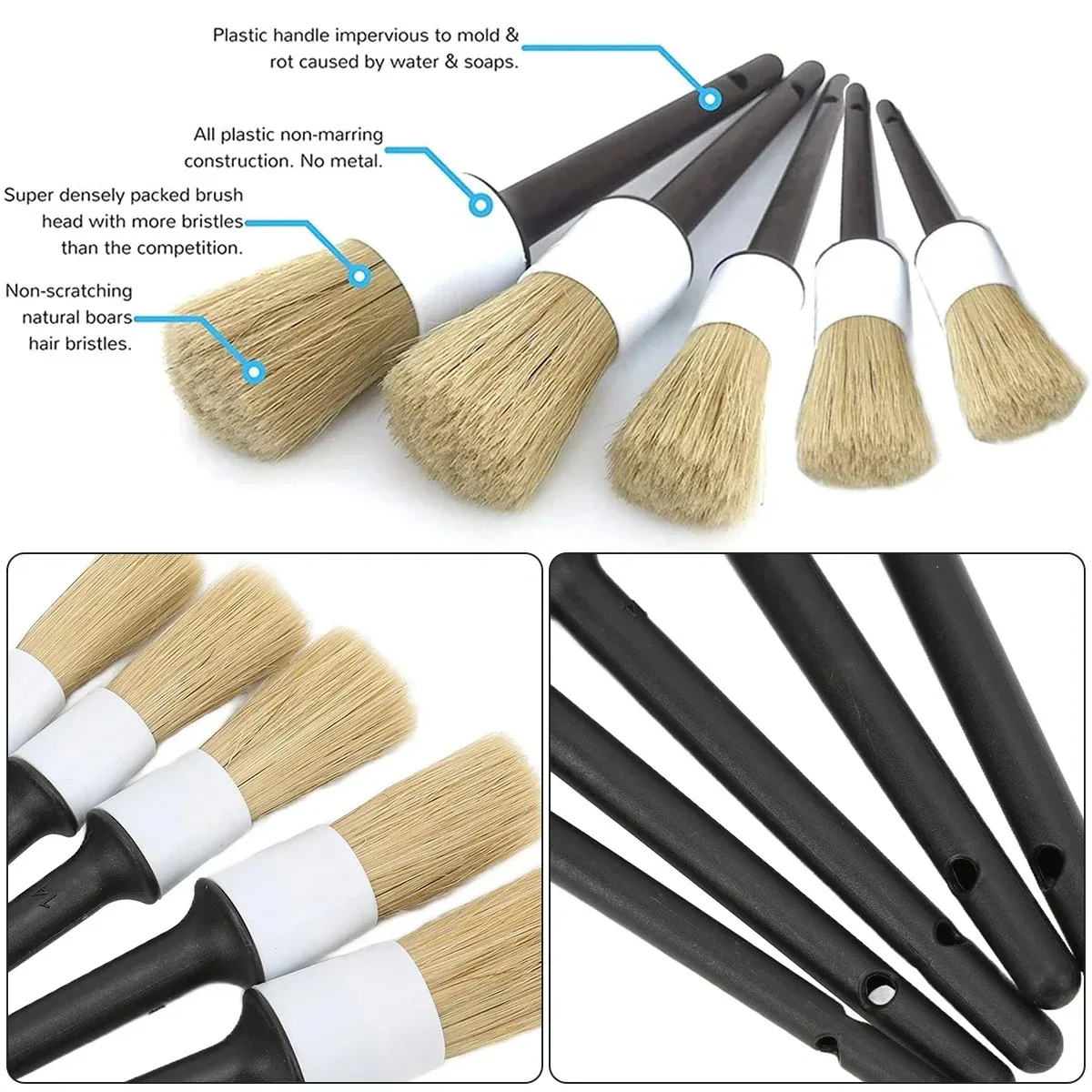 5PCS Cleaning Tools  Auto Car  - Dirt Brush Interior 리뷰 및 가격