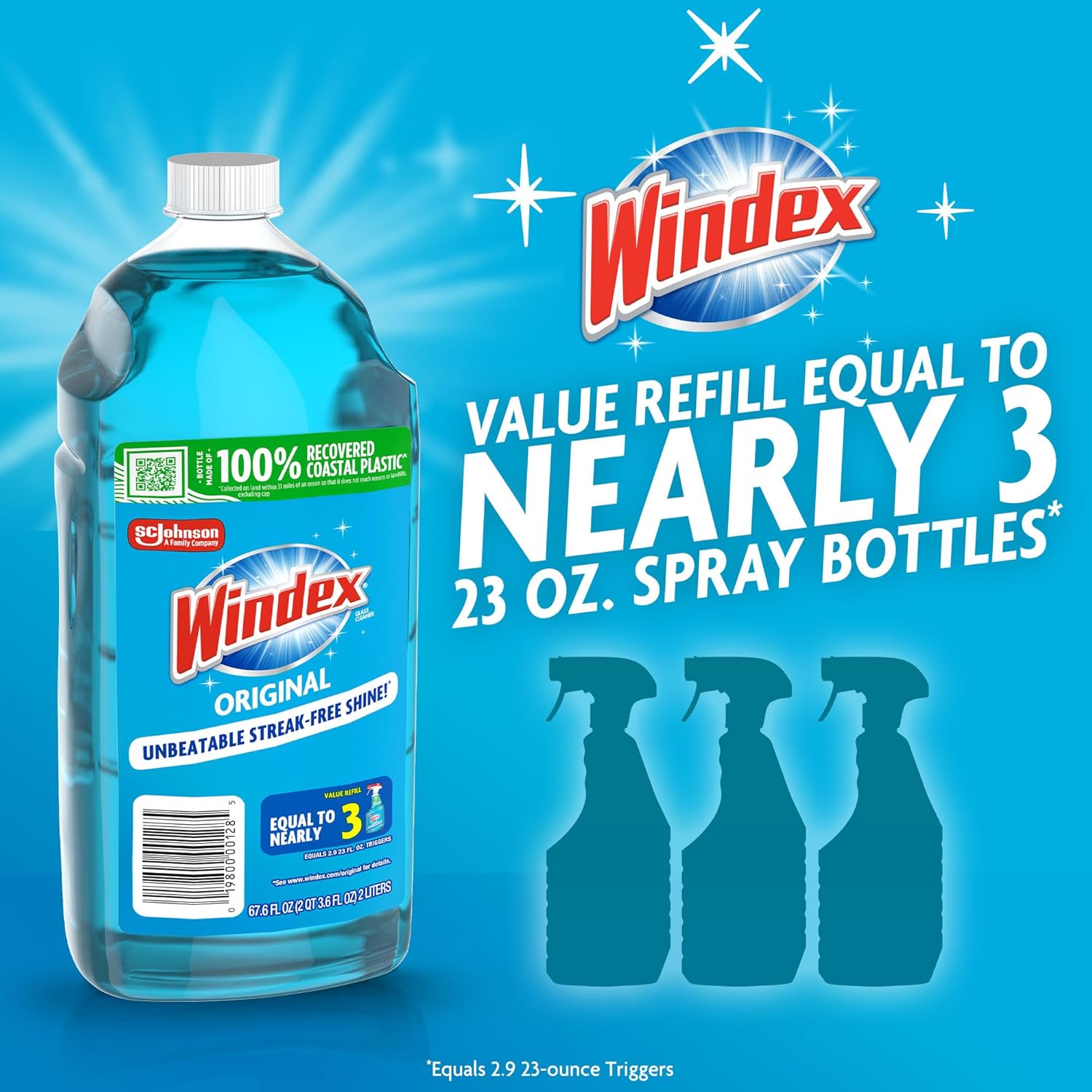 Glass and Window Cleaner Refil - Glass Cleaner Streak 리뷰 및 가격