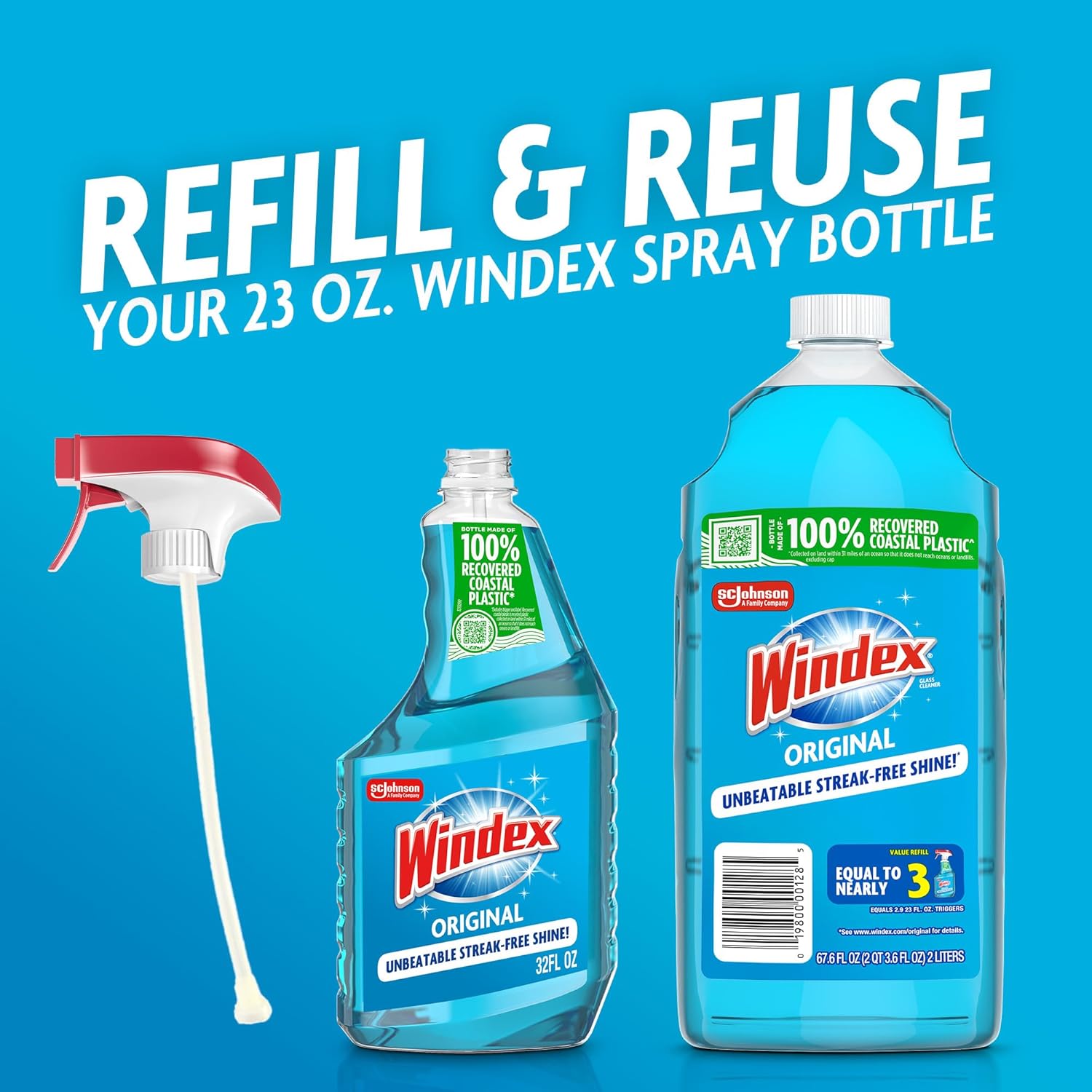 Glass and Window Cleaner Refil - Glass Cleaner Streak 리뷰 및 가격