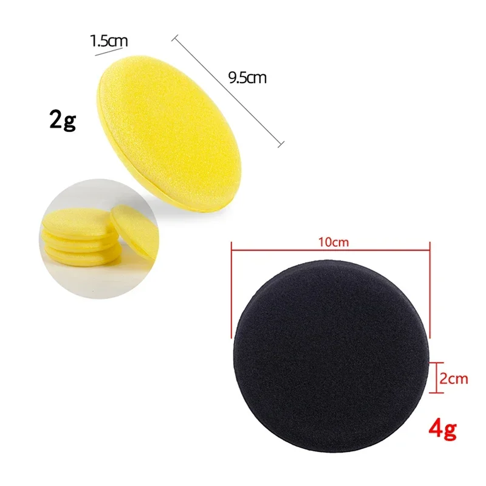 50pcs Round Car Ultra Soft Foa - Wax Applicator Pad 리뷰 및 가격
