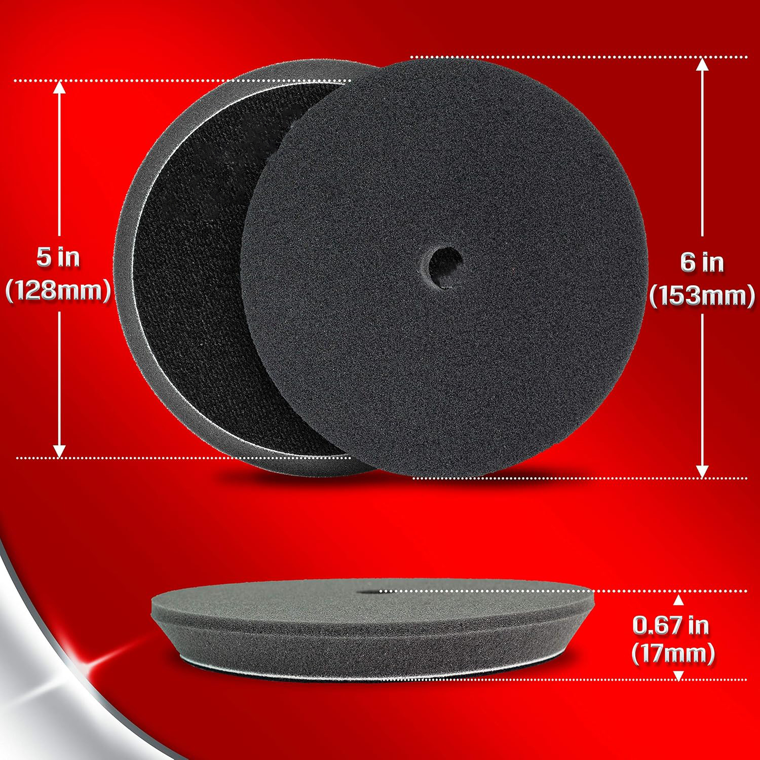 3pcs Polishing Pads, Orbital B - Polish Pad Set Buffer 리뷰 및 가격