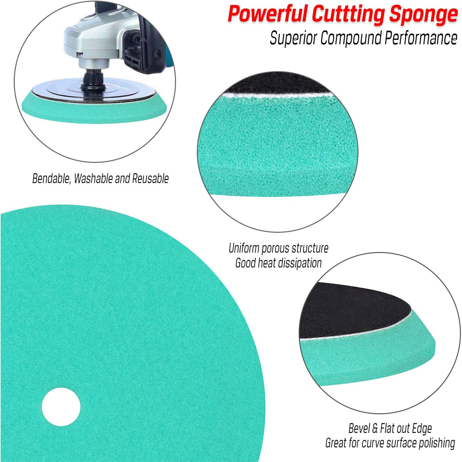 3pcs Polishing Pads, Orbital B - Polish Pad Set Buffer 리뷰 및 가격