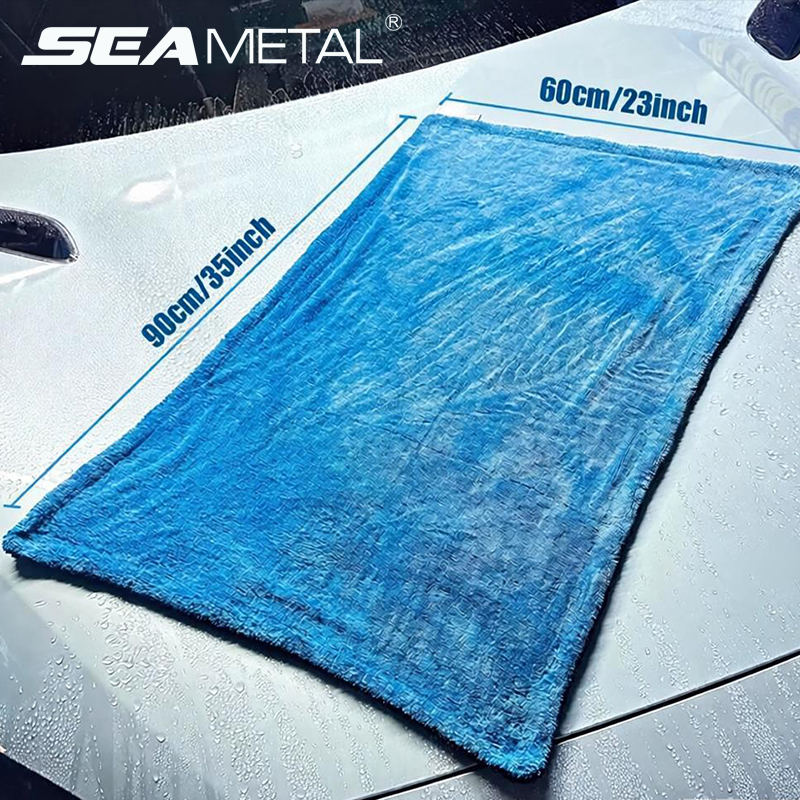 SEAMETAL 1200GSM Car Wash Micr - Microfiber Towel Detailing 리뷰 및 가격