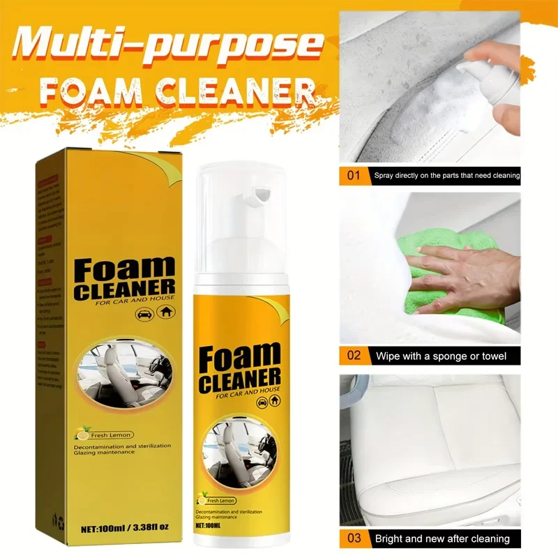 Multi functional foam cleaner  - Leather Cleaner Interior 리뷰 및 가격