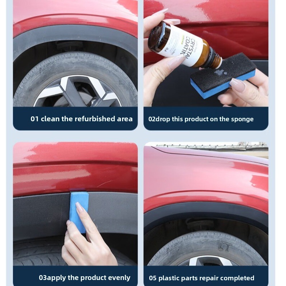New Durable Crystal Coating Re - Trim Restorer Plastic 리뷰 및 가격