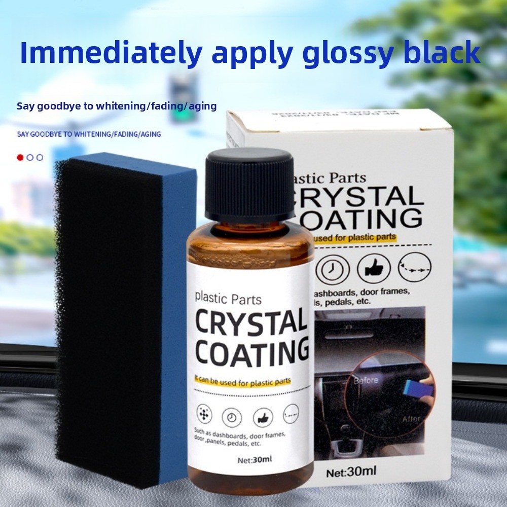 New Durable Crystal Coating Re - Trim Restorer Plastic 리뷰 및 가격