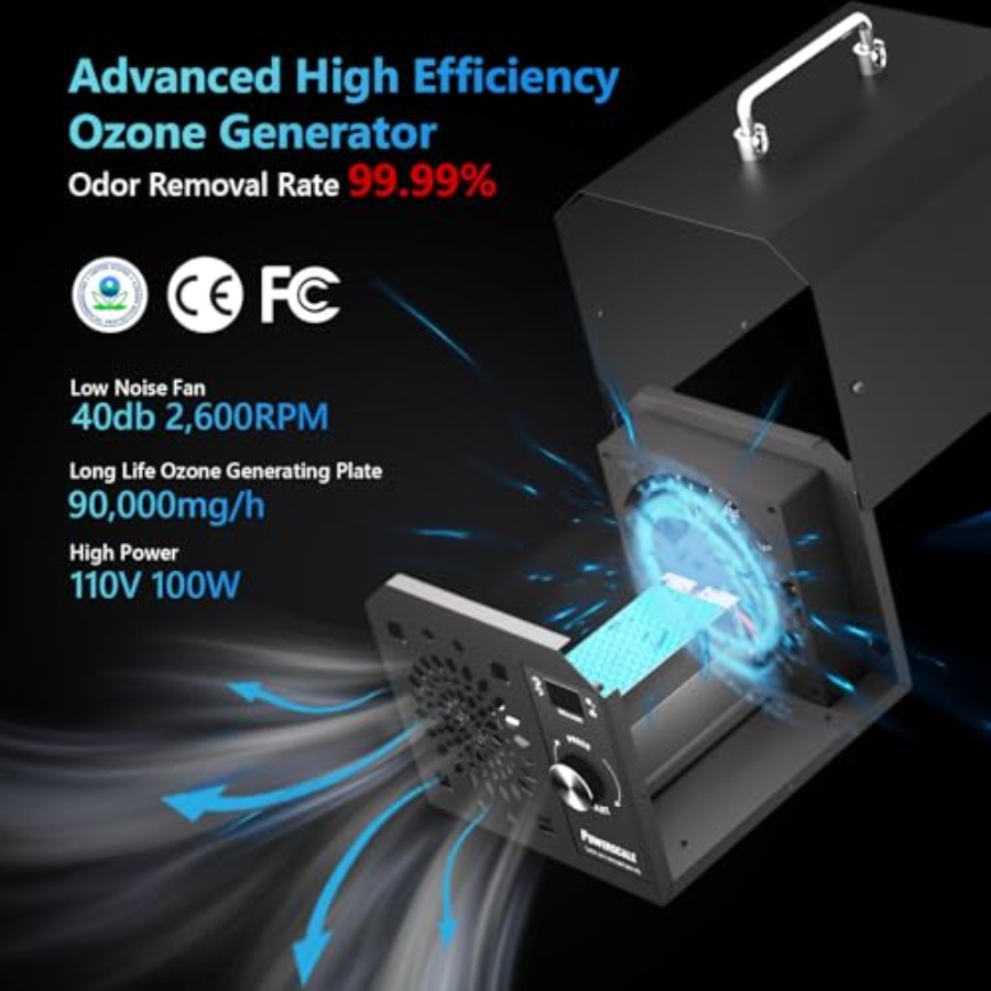 Ozone Generator 90000mg/h O3 I - Odor Eliminator Car 리뷰 및 가격