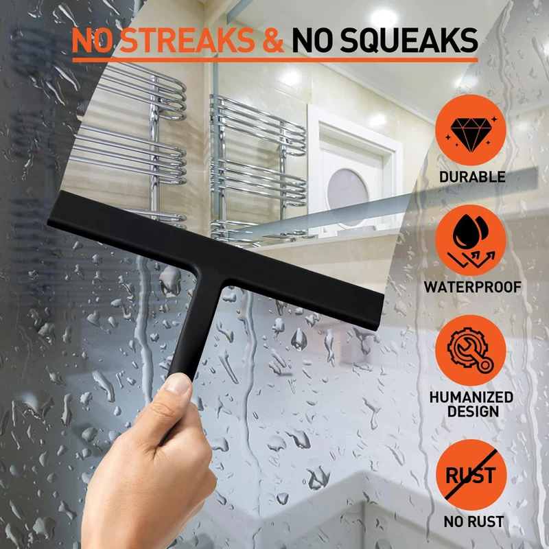 Silicone Squeegee Streak Free  - Glass Cleaner Streak 리뷰 및 가격