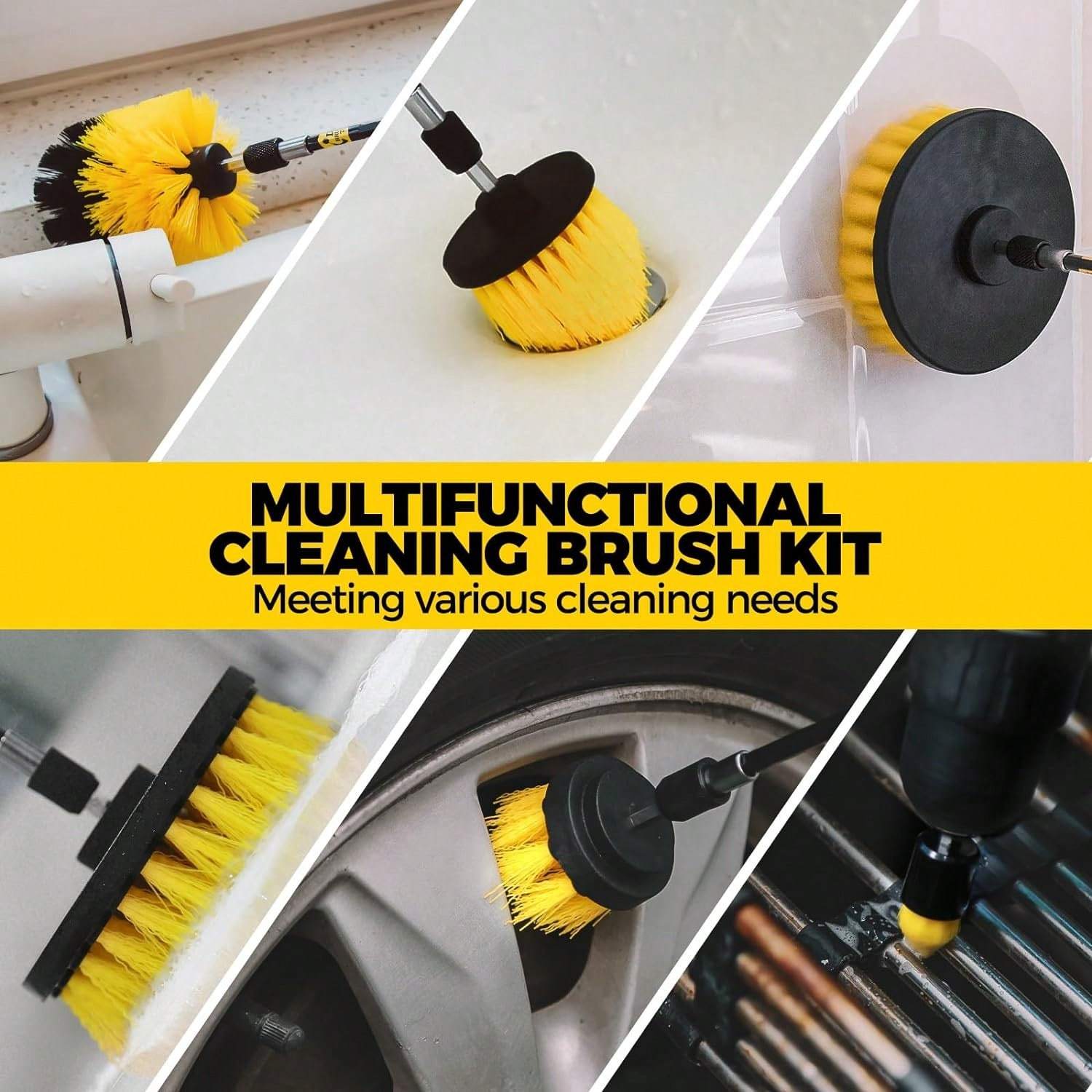 20Pack Drill Brush Attachments - Car Cleaning Brush 리뷰 및 가격