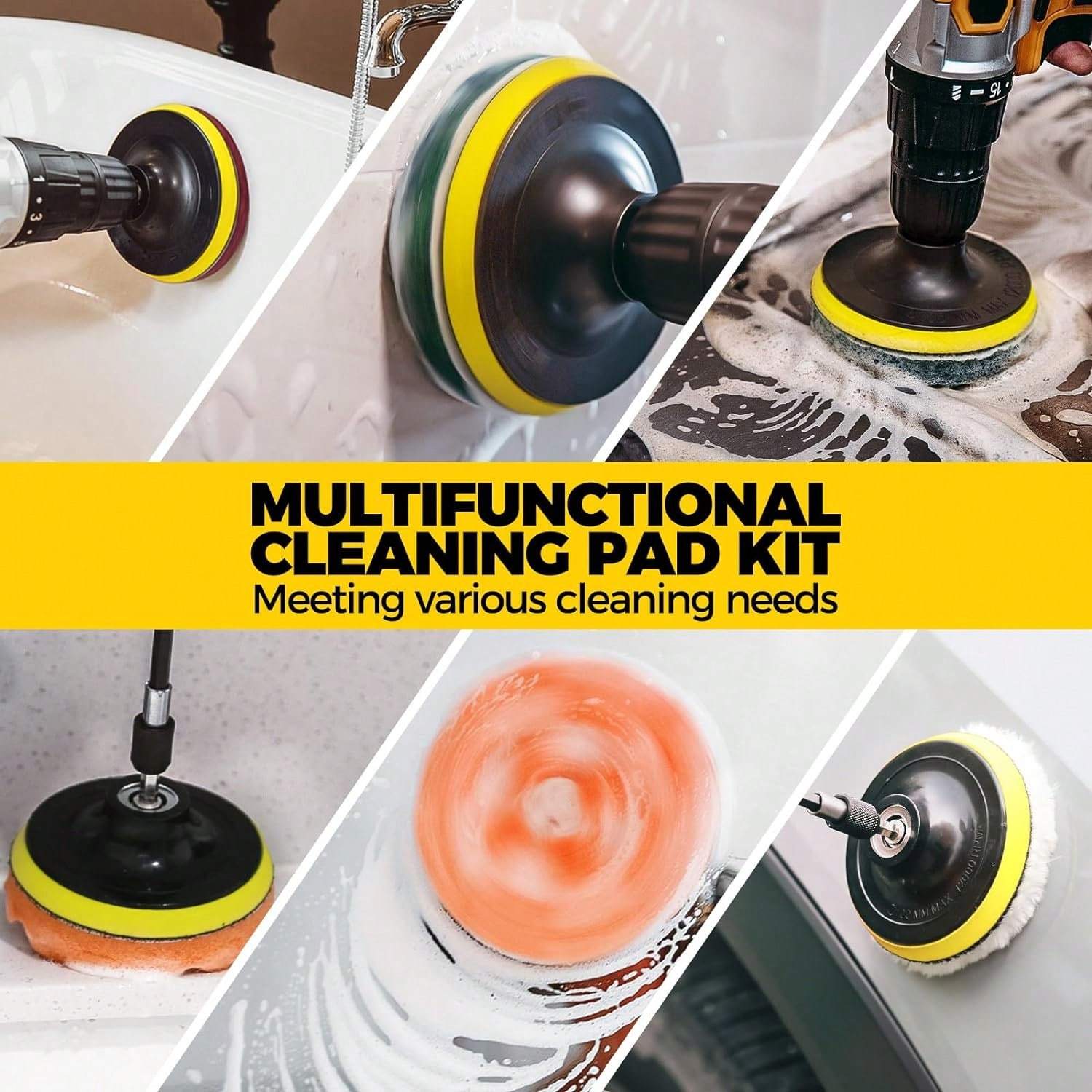 20Pack Drill Brush Attachments - Car Cleaning Brush 리뷰 및 가격