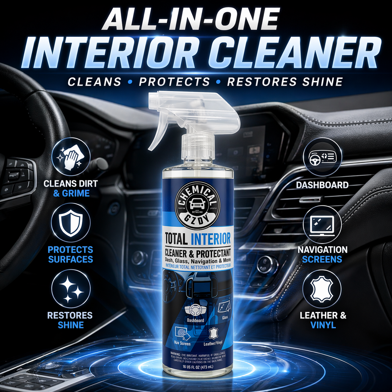 Total Interior Cleaner 473ml – - Leather Cleaner Interior 리뷰 및 가격