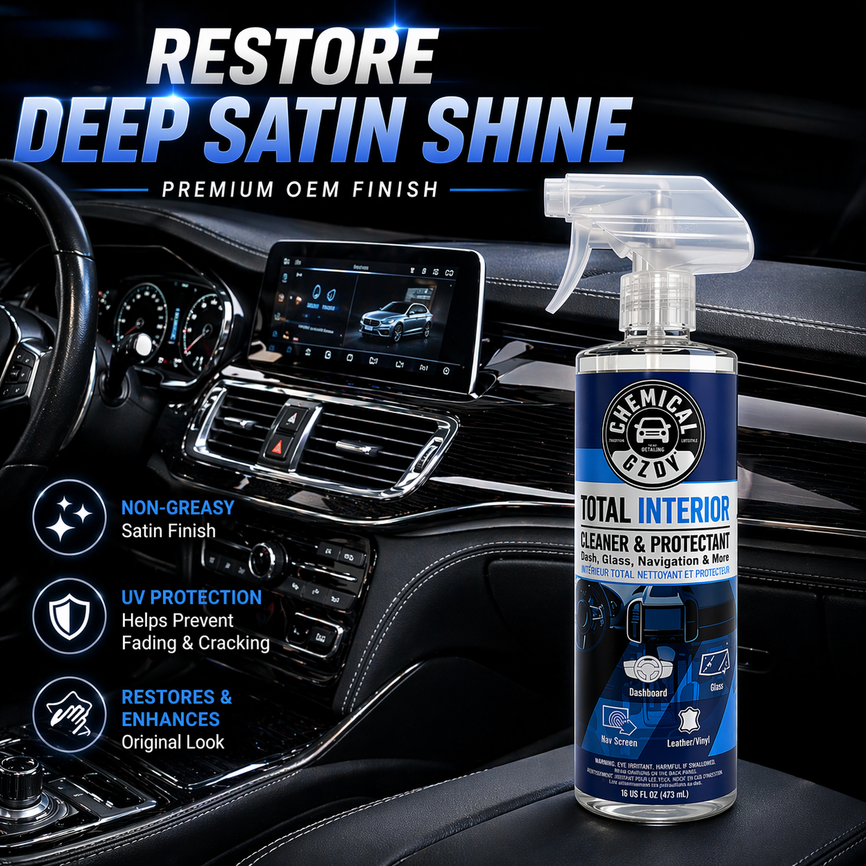 Total Interior Cleaner 473ml – - Leather Cleaner Interior 리뷰 및 가격