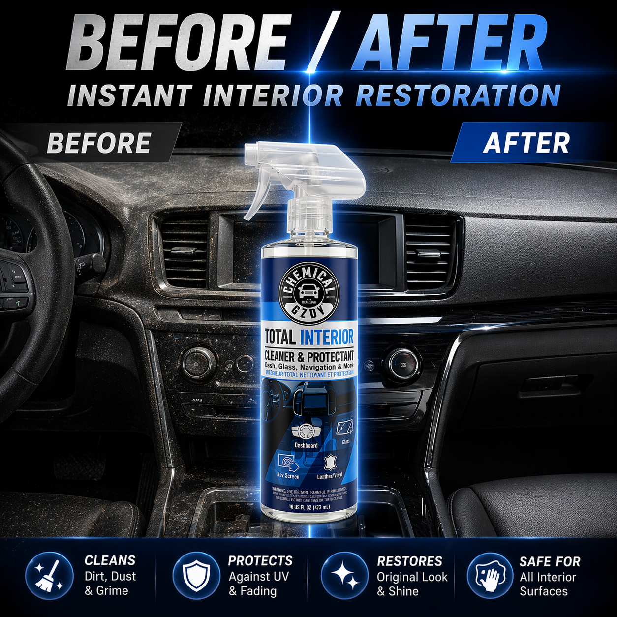 Total Interior Cleaner 473ml – - Leather Cleaner Interior 리뷰 및 가격