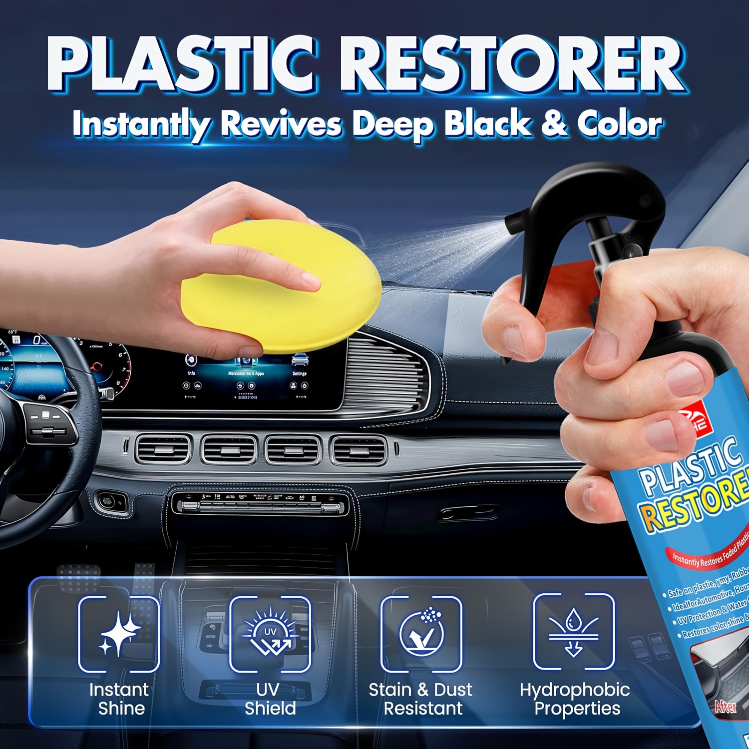 Black Trim And Plastic Restore - Trim Restorer Plastic 리뷰 및 가격