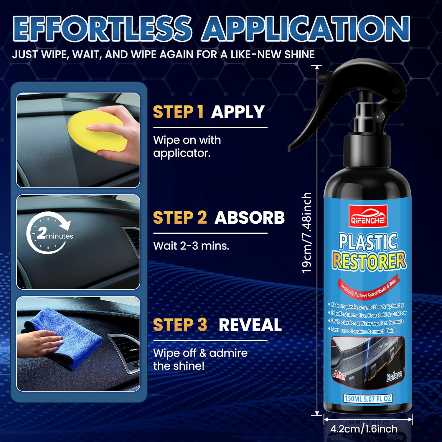 Black Trim And Plastic Restore - Trim Restorer Plastic 리뷰 및 가격