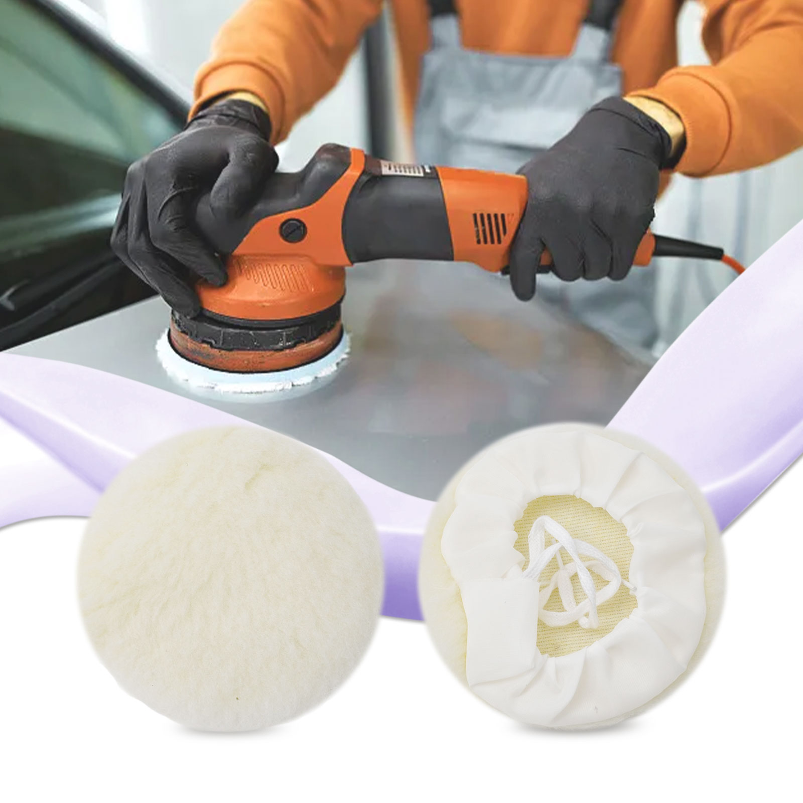 Set Buffing Pads 125mm Buffer  - Polish Pad Set Buffer 리뷰 및 가격