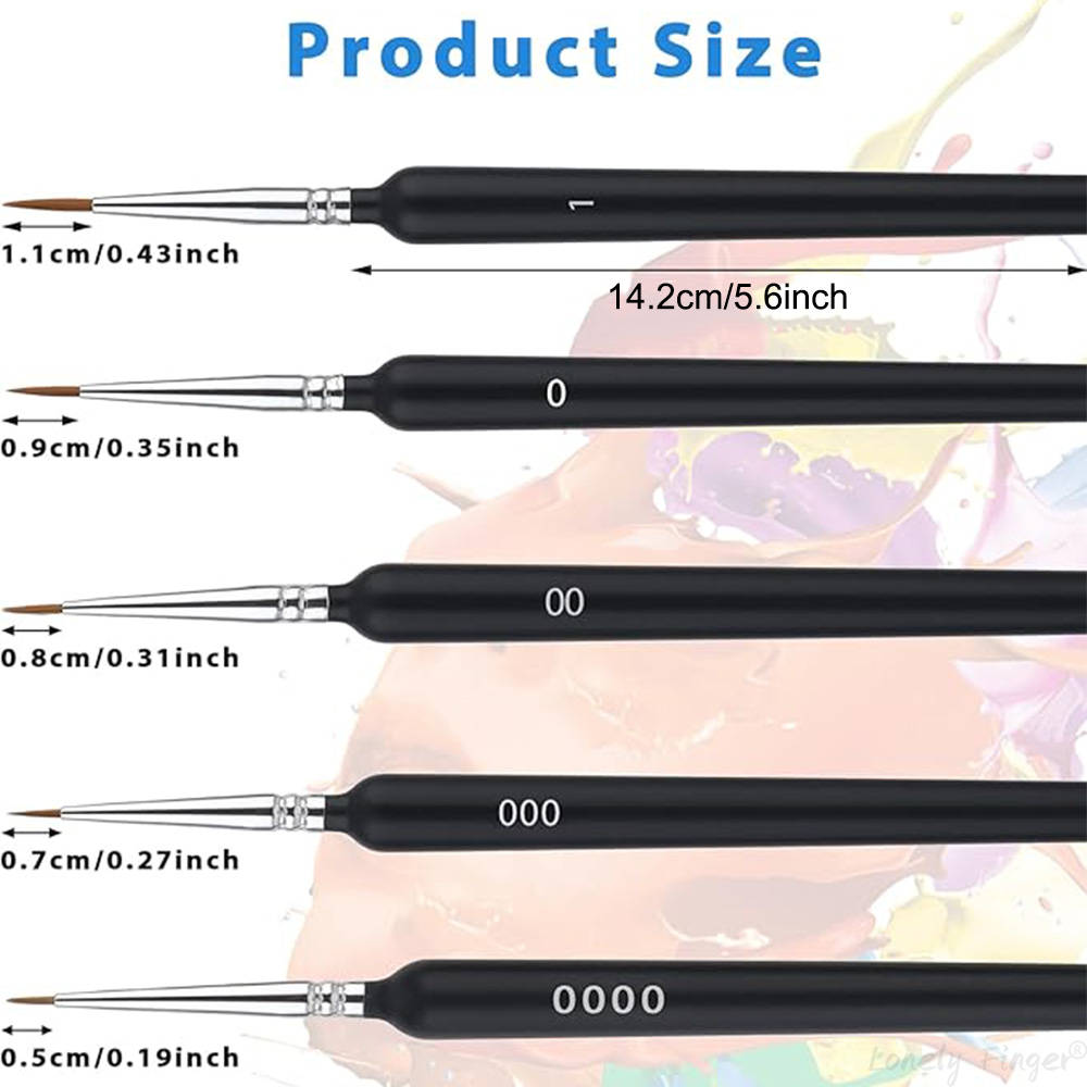 5/11Pcs Paint Brushes Set, Art - Detailing Brush Set 리뷰 및 가격