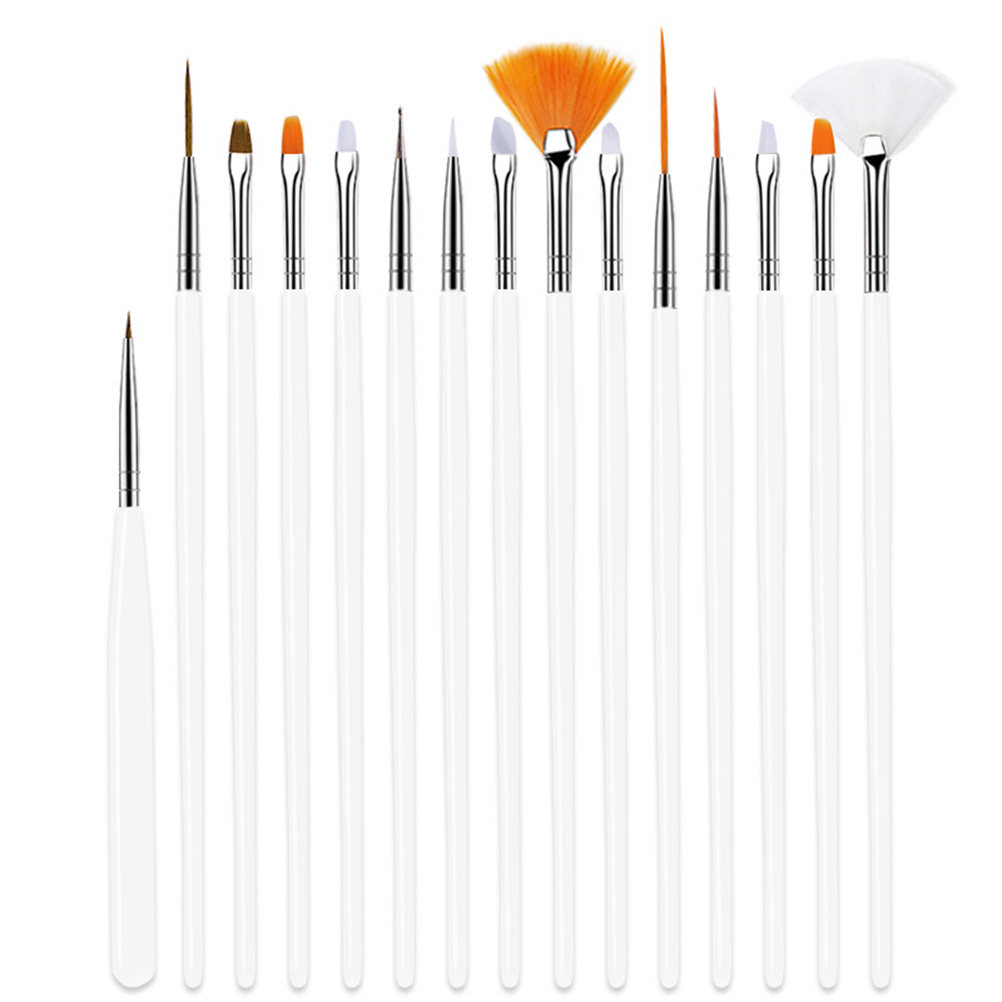 20Pcs Nail Art Pen Brush Set P - Detailing Brush Set 리뷰 및 가격