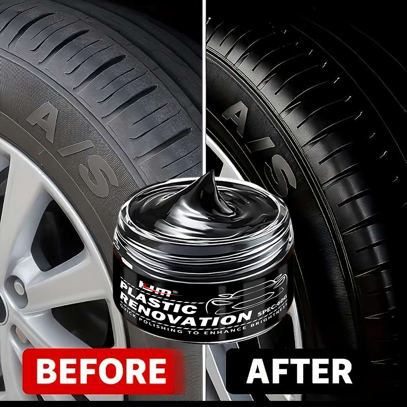 KJM Deep Black Gloss Car Renov - Trim Restorer Plastic 리뷰 및 가격