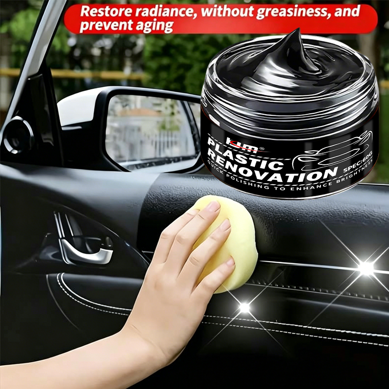 KJM Deep Black Gloss Car Renov - Trim Restorer Plastic 리뷰 및 가격