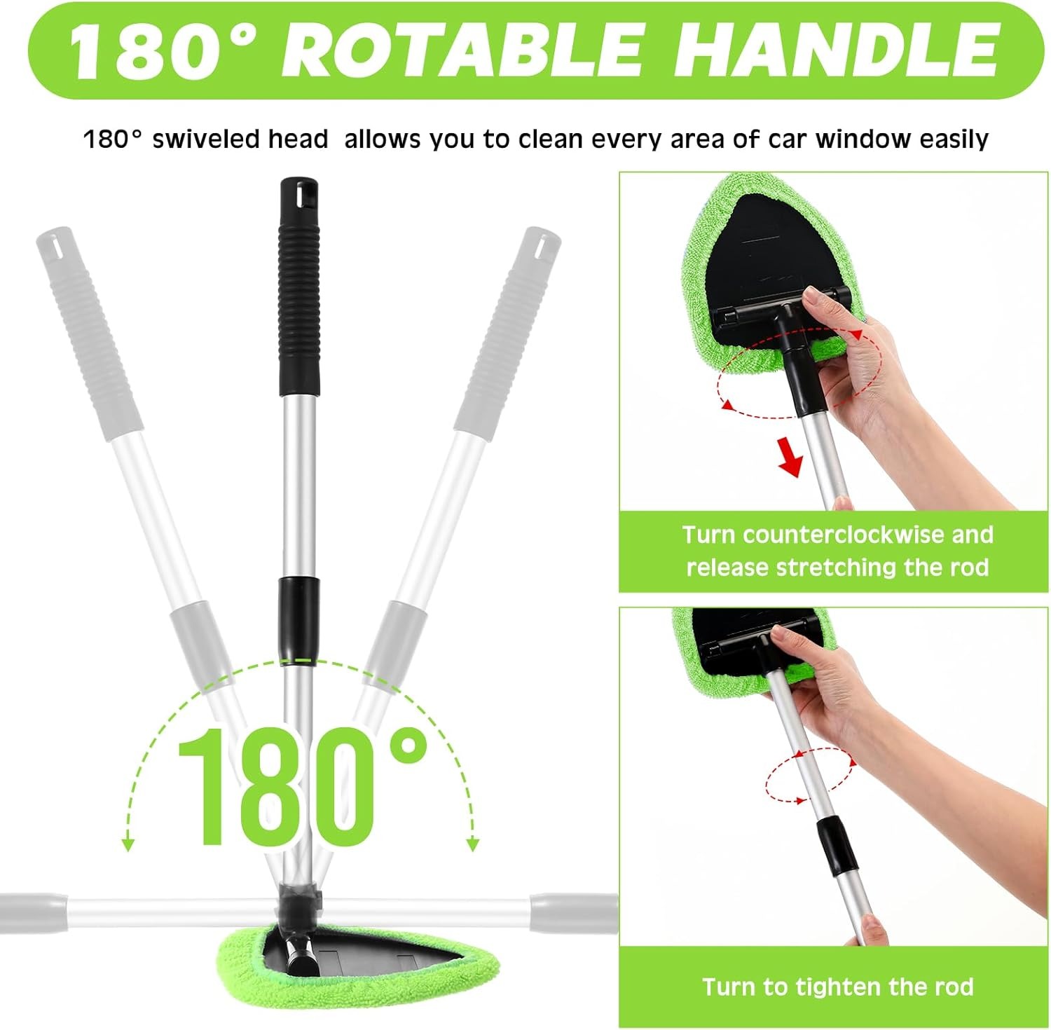Windshield Cleaning Tool, Exte - Interior Detailing Kit 리뷰 및 가격