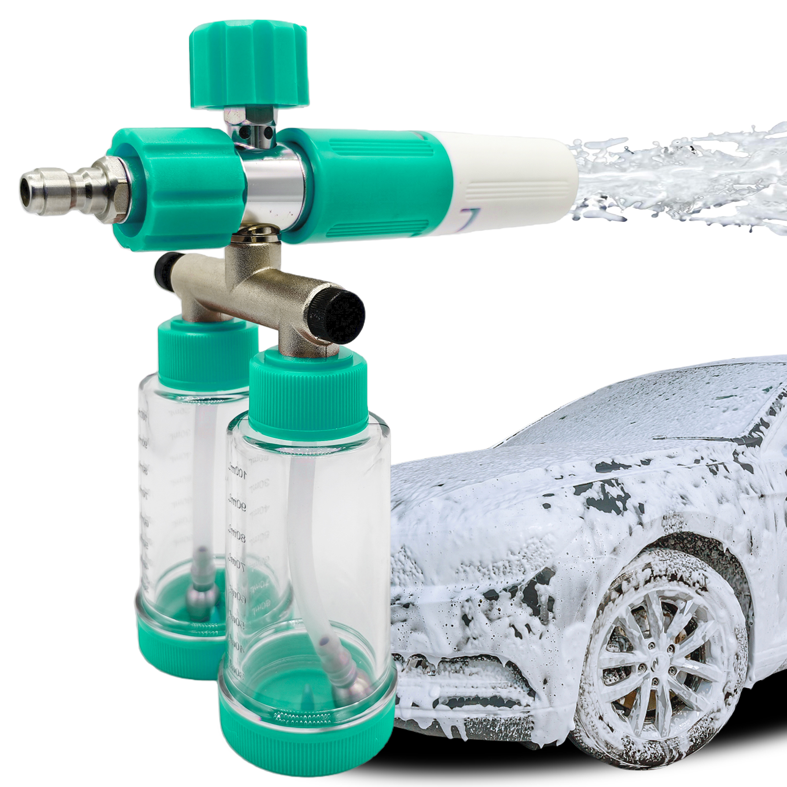 100ML Dual-Kettle Foam Sprayer - Pressure Washer Foam Gun 리뷰 및 가격