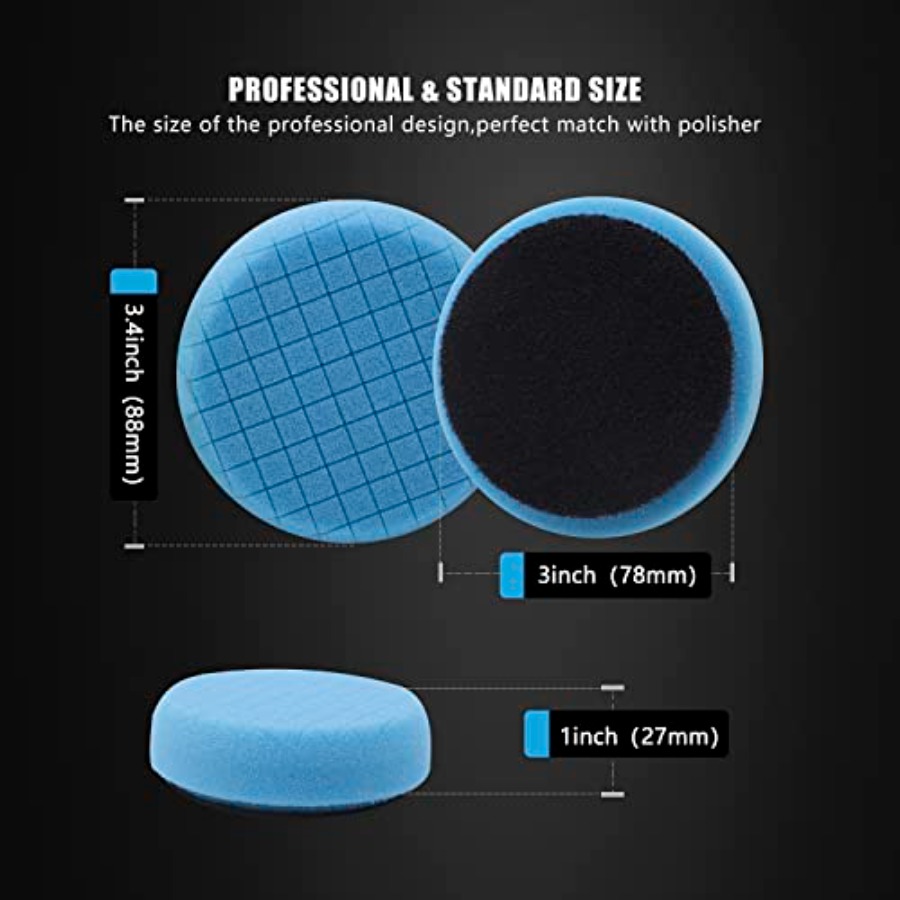 20pcs 3inch 80mm Car Foam Poli - Car Cleaning Brush 리뷰 및 가격