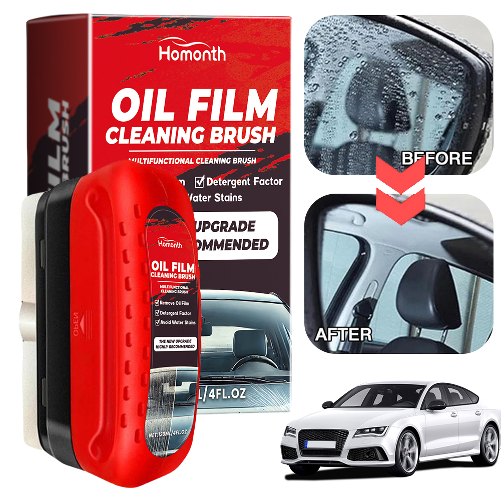 Car Glass Oil Film Remover Gla - Car Cleaning Brush 리뷰 및 가격