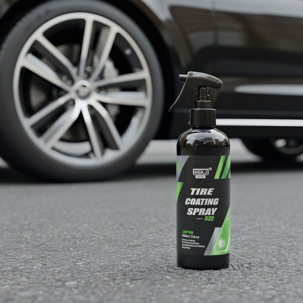 HGKJ S22 Car Tire Gloss Spray, - Tire Shine Spray Sealant 리뷰 및 가격