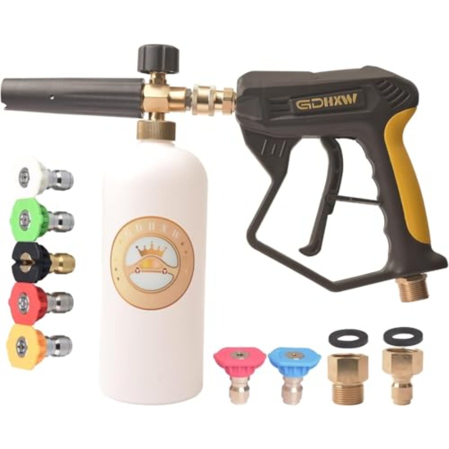 X887 High Pressure Washer Gun  - Foam Cannon Car Wash 리뷰 및 가격