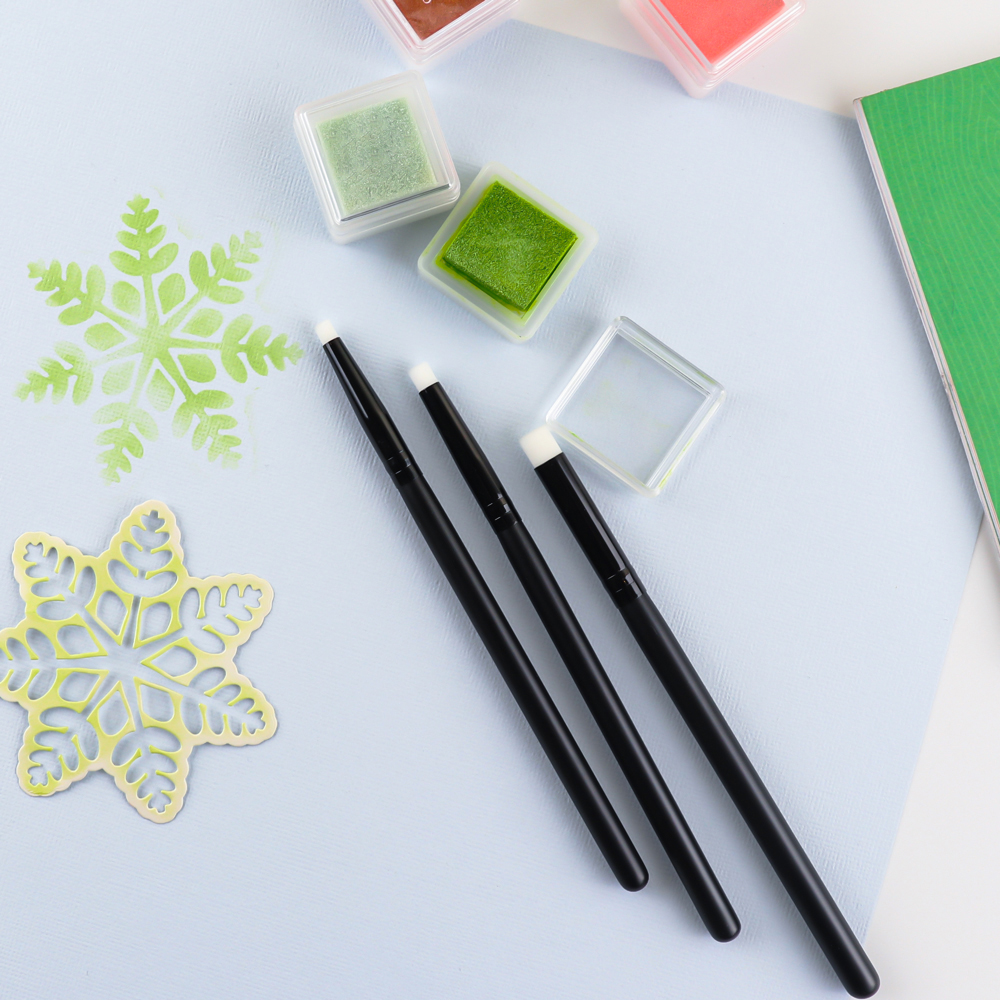 3Pcs/set Flat /angled Detailed - Detailing Brush Set 리뷰 및 가격
