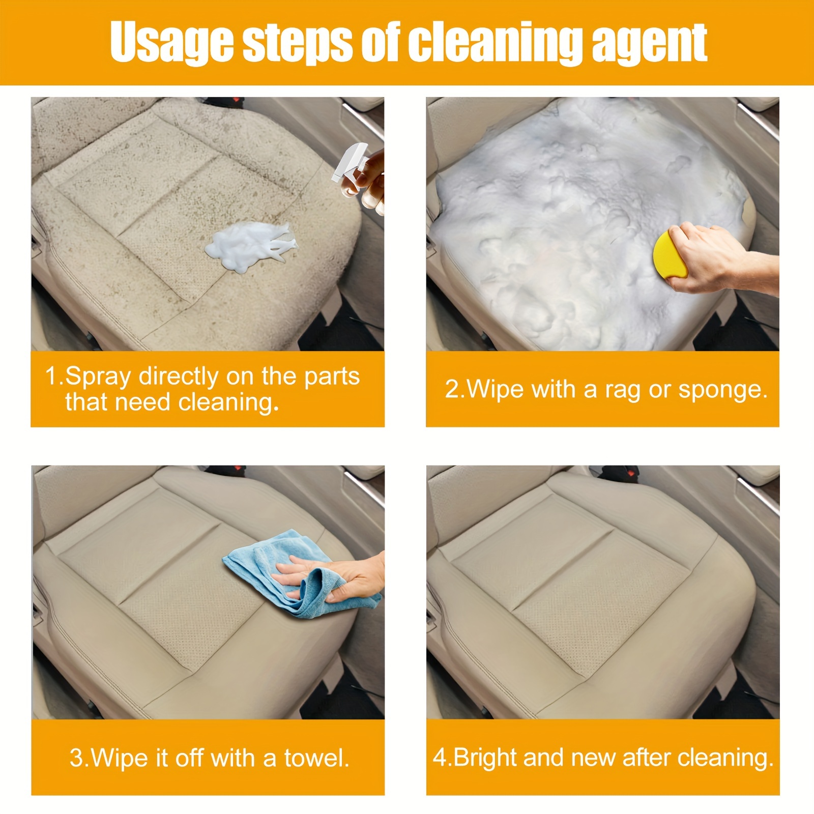 Multifunctional Foam Cleaner C - Leather Cleaner Interior 리뷰 및 가격