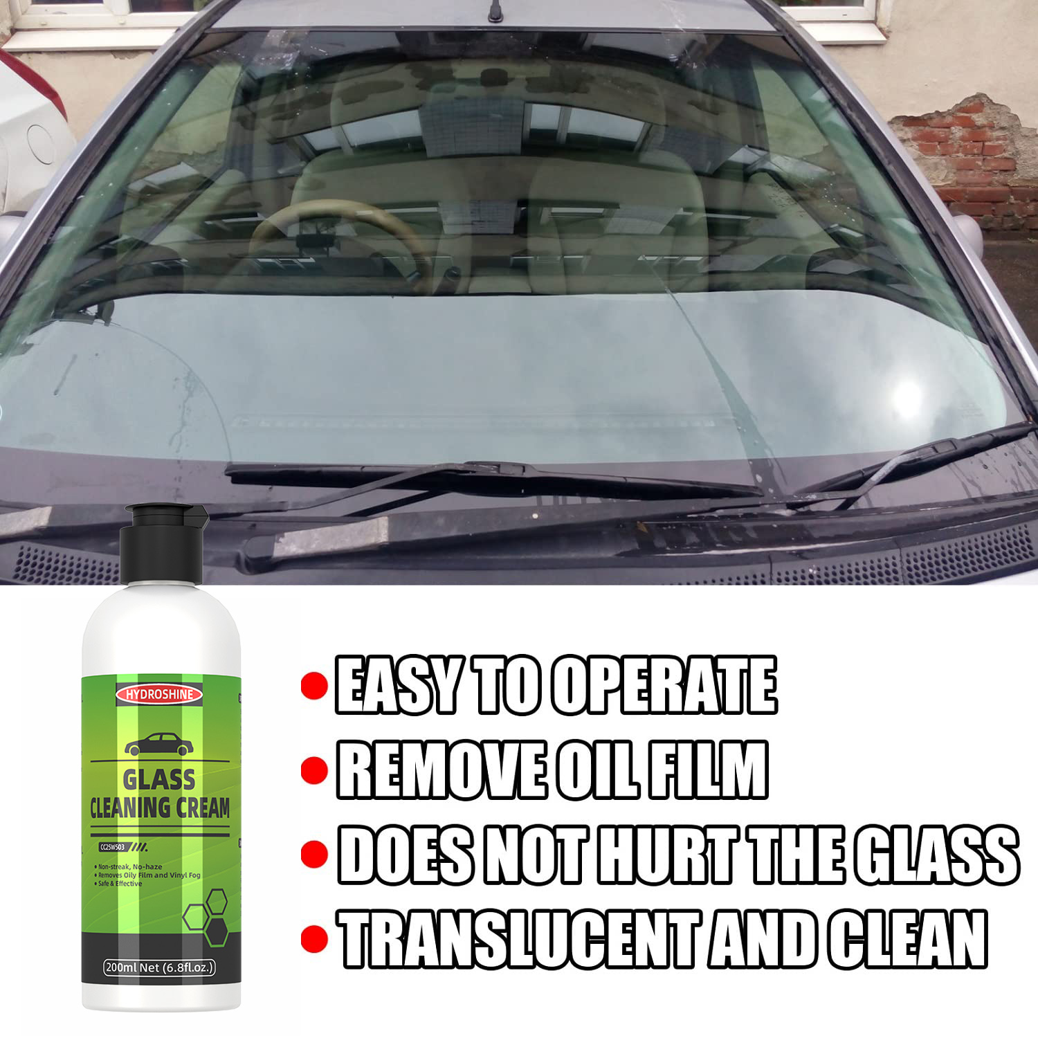 Hydroshine Car Glass Oil Film  - Glass Cleaner Streak 리뷰 및 가격