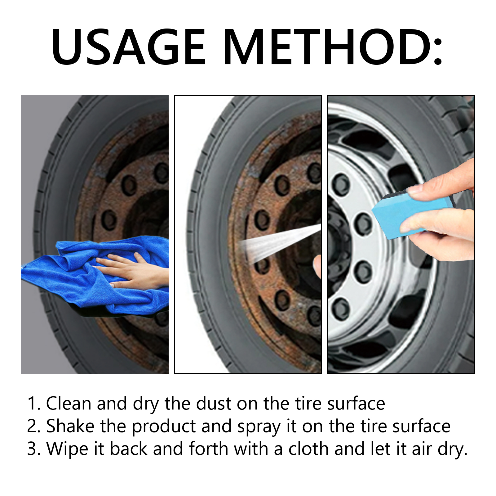 Car Tire Shine Coating Spray C - Tire Shine Spray Sealant 리뷰 및 가격