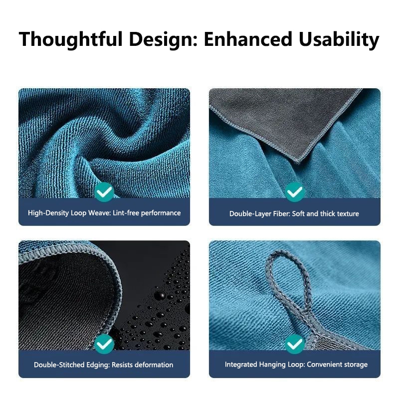 Microfiber Cleaning Towel Thic - Microfiber Towel Detailing 리뷰 및 가격