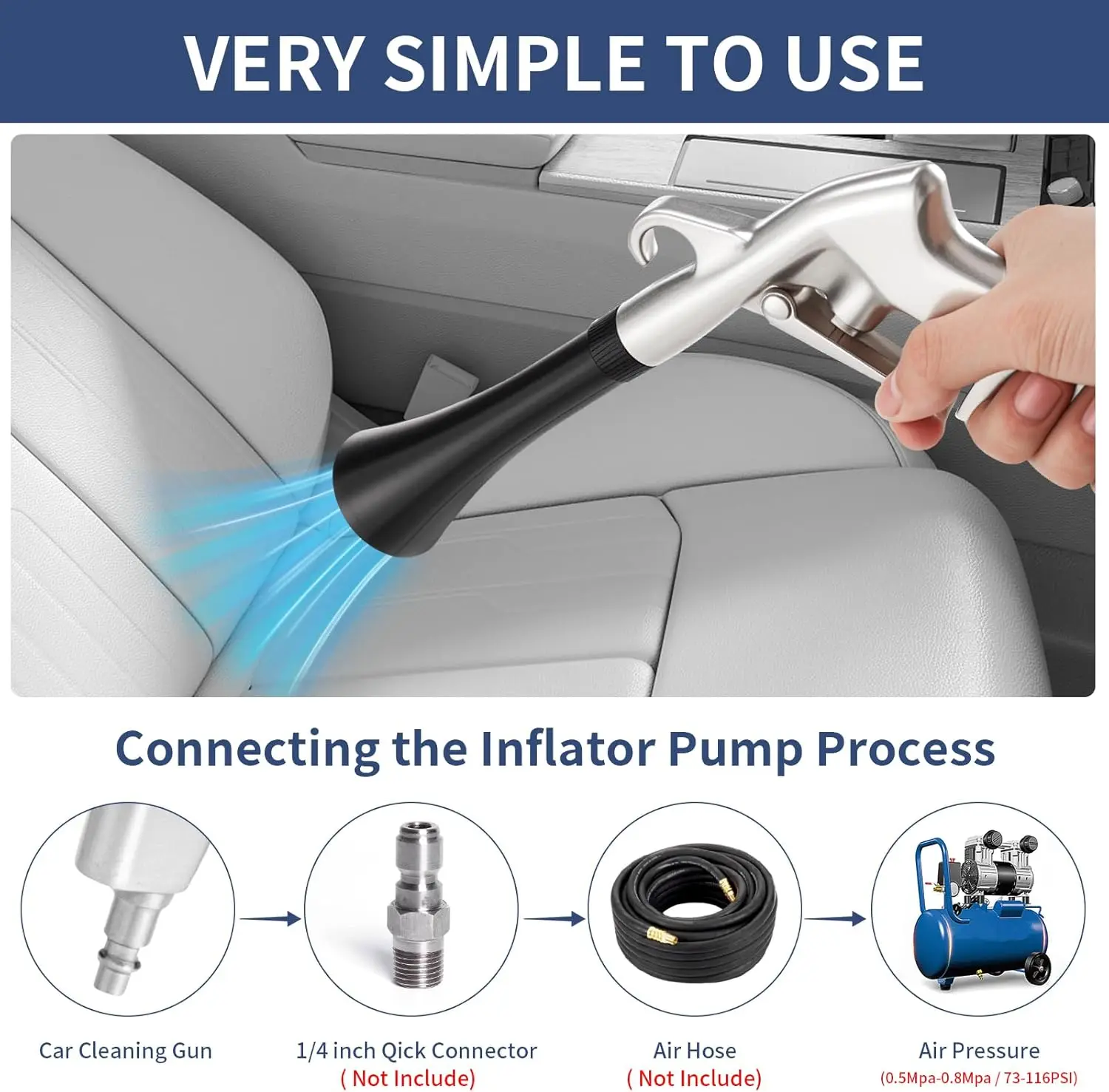 High Pressure Air Blow Gun Pro - Dryer Car Blower 리뷰 및 가격
