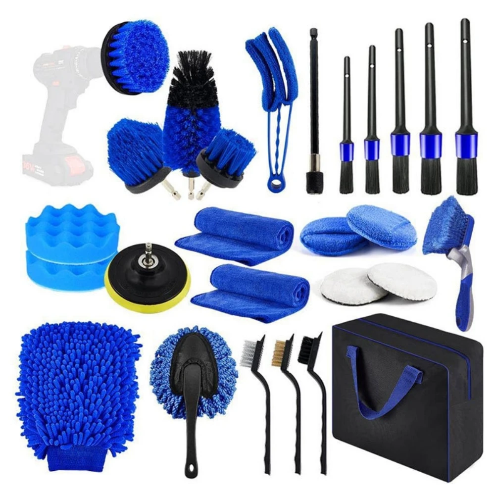 Car Wash Brush Set Detailing B - Dirt Brush Interior 리뷰 및 가격