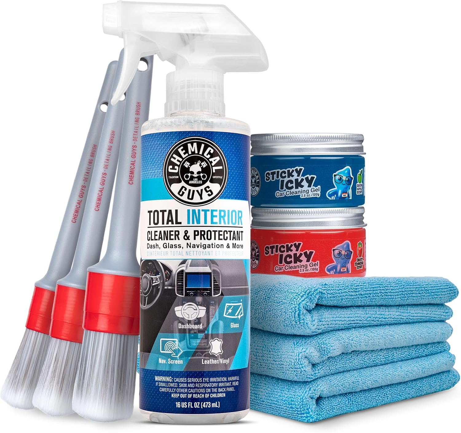 Car Cleaning Kit Interior 9-Pi - Interior Detailing Kit 리뷰 및 가격