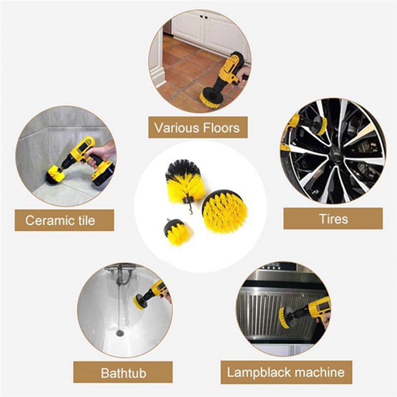 15pcs Electric Floor Scrubber  - Car Cleaning Brush 리뷰 및 가격