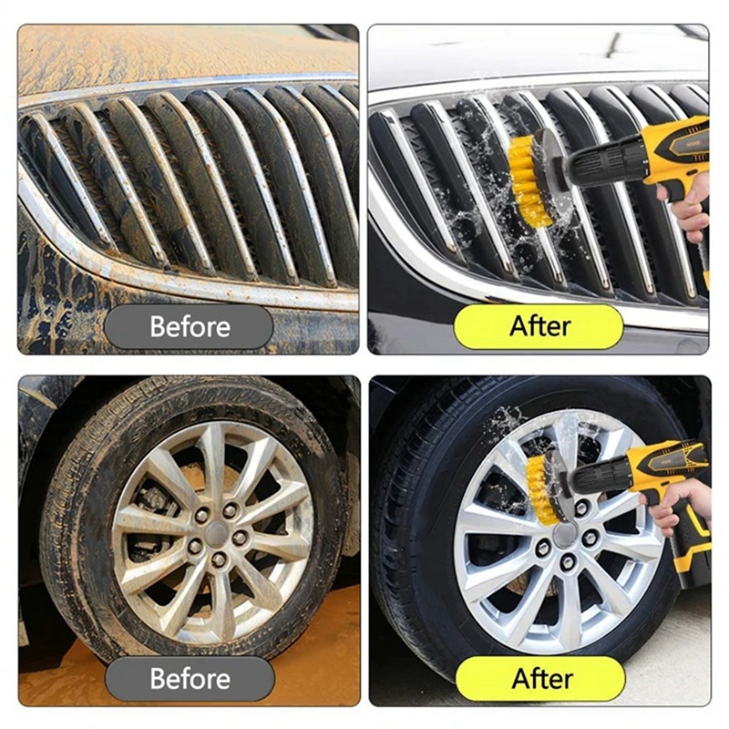 15pcs Electric Floor Scrubber  - Car Cleaning Brush 리뷰 및 가격