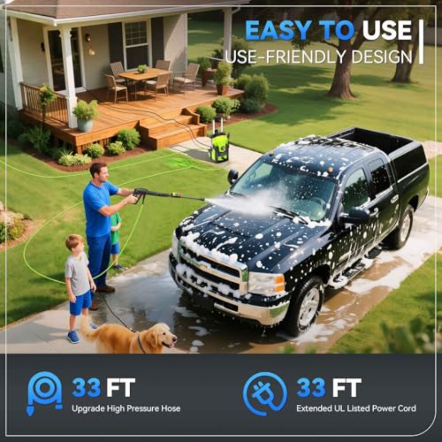 Prure Cleaner 5000PSI, Heavy D - Foam Cannon Car Wash 리뷰 및 가격