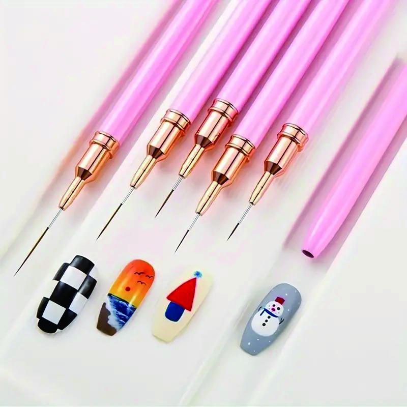 5-Piece Nail Art Pen Set, Ultr - Detailing Brush Set 리뷰 및 가격