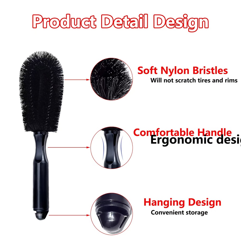 Car Wheel Brush Soft Bristle T - Wheel Cleaner Alloy 리뷰 및 가격